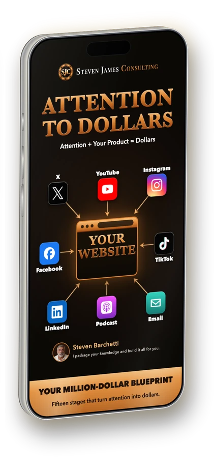 Attention To Dollars shown on a phone