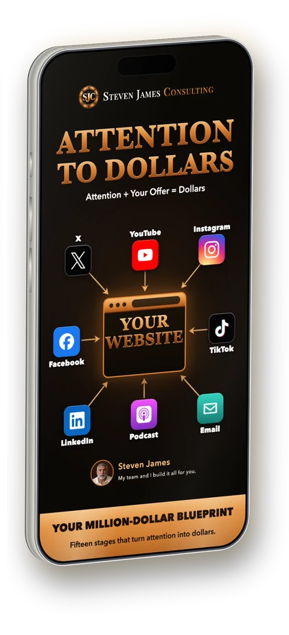 Attention To Dollars shown on a phone